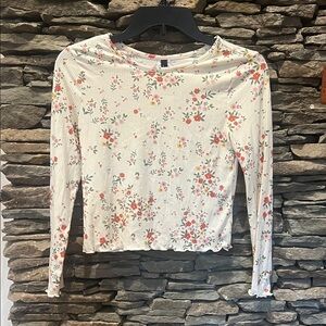 Floral Long Sleeve Top